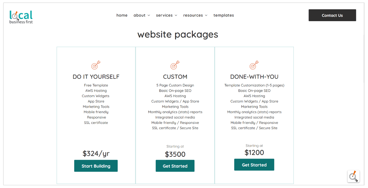 costo del design del sito web